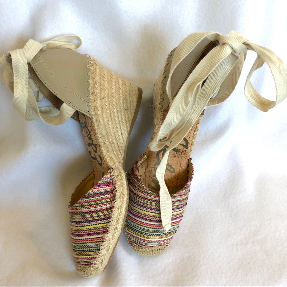 NWOT Sam Edelman Wedge Espadrilles - Picture 5 of 12